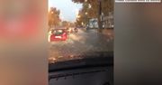 Werona zmaga się z powodzią. Ulice zamieniły się w potoki
