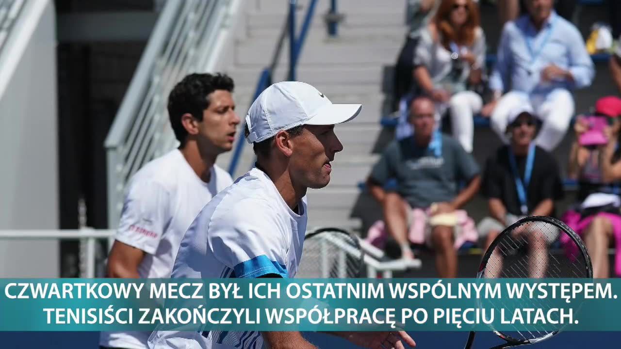 Koniec współpracy między Łukaszem Kubotem i Marcelo Melo.