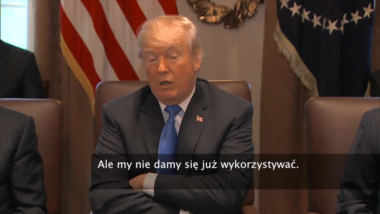 “Biorą nasze pieniądze i głosują w ONZ przeciw nam”. D. Trump o krajach nawołujących USA do wycofania się z decyzji ws. Jerozolimy