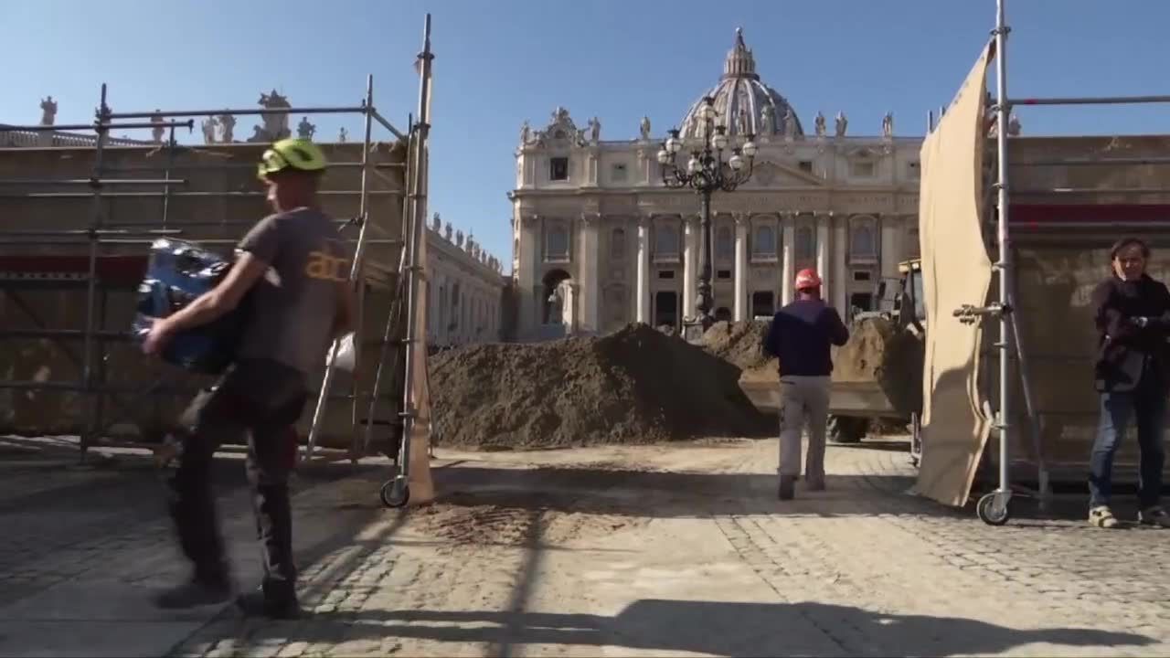 700 ton piasku w Watykanie. Powstanie wyjątkowa szopka bożonarodzeniowa