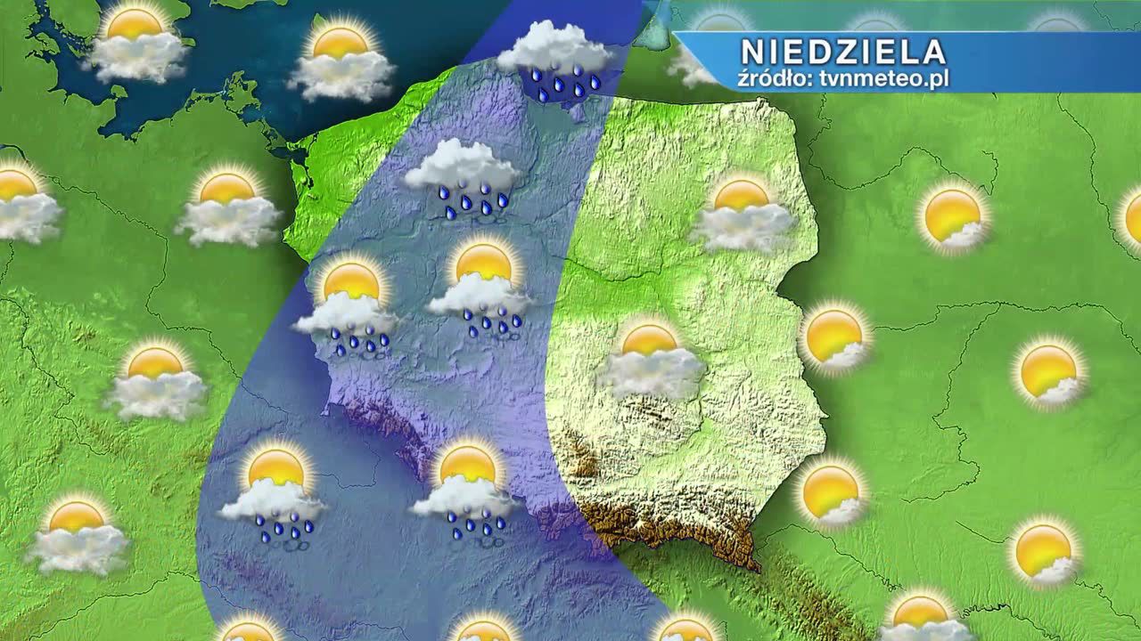 Jaka pogoda nas czeka w niedzielę?