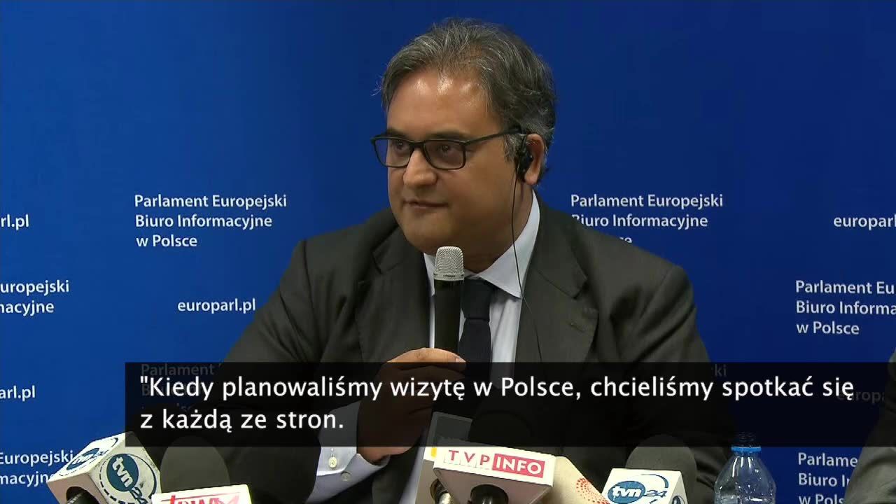 Delegacja PE bada praworządność w Polsce