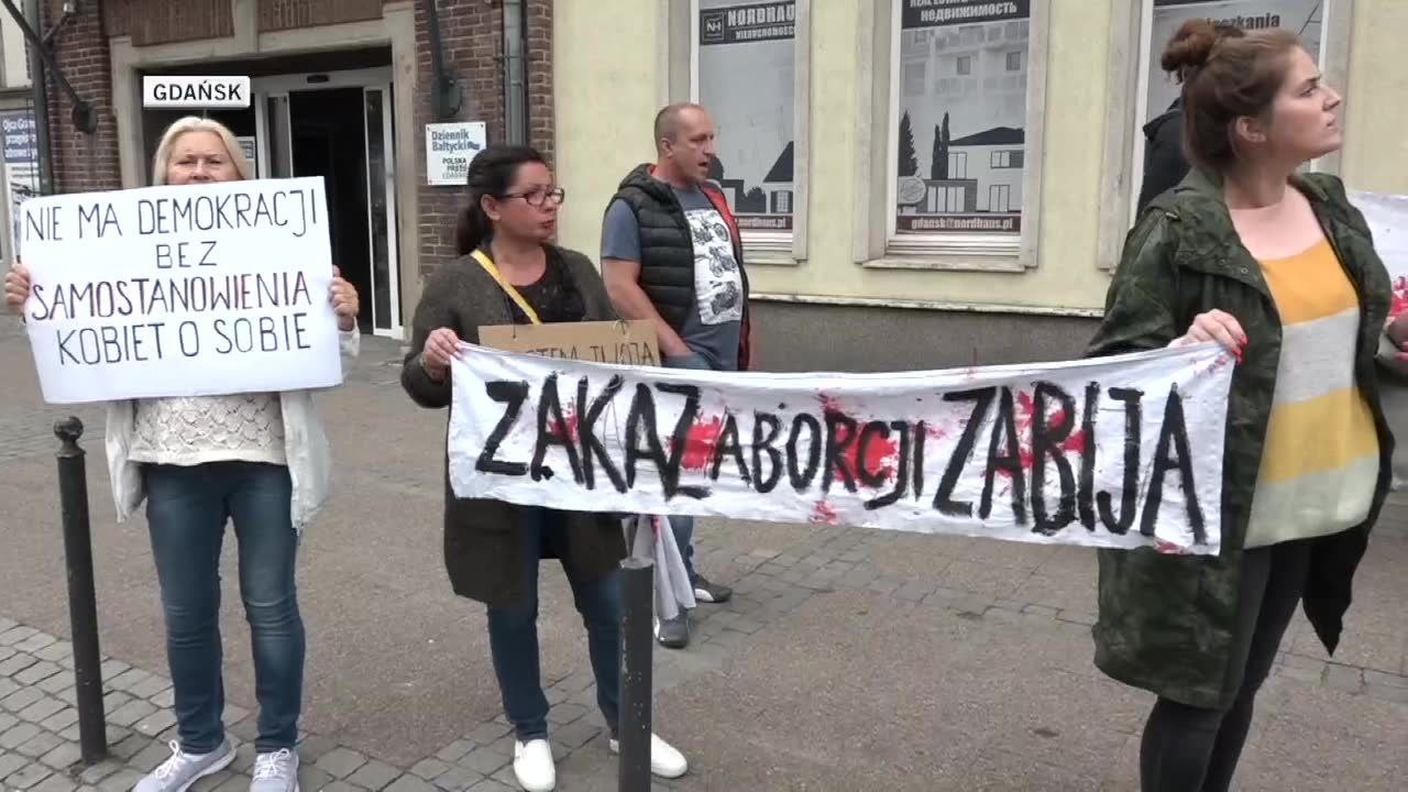 Protesty przeciwko zaostrzeniu prawa aborcyjnego