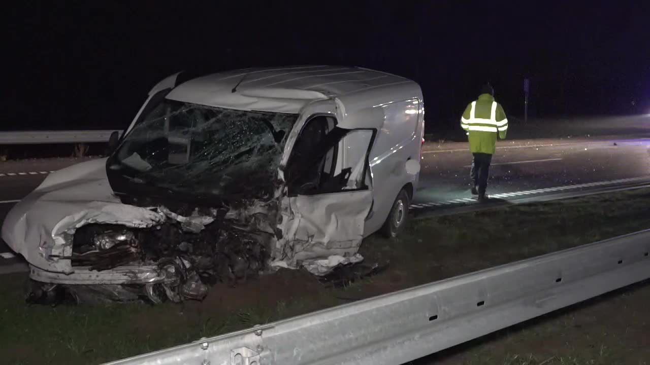 Śmiertelny wypadek koło Żnina. Zginęła jedna osoba, a sześć zostało rannych