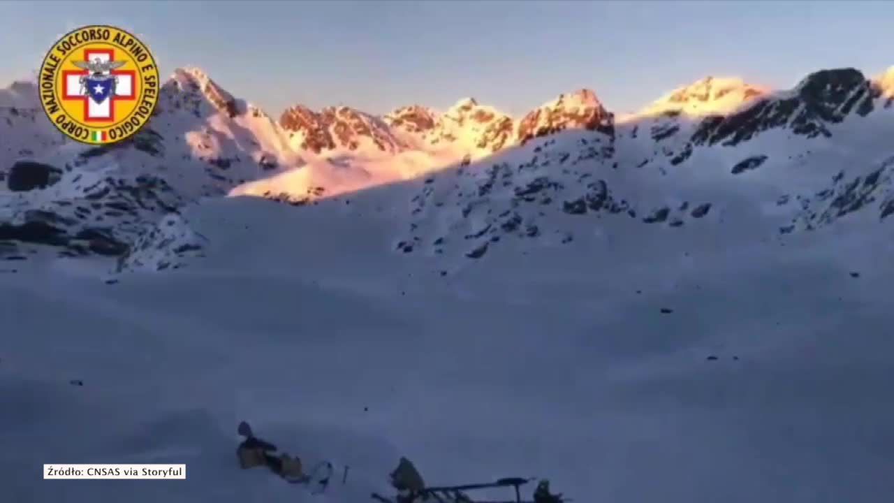 5 zabitych i 2 rannych w zderzeniu samolotu i helikoptera we włoskich Alpach