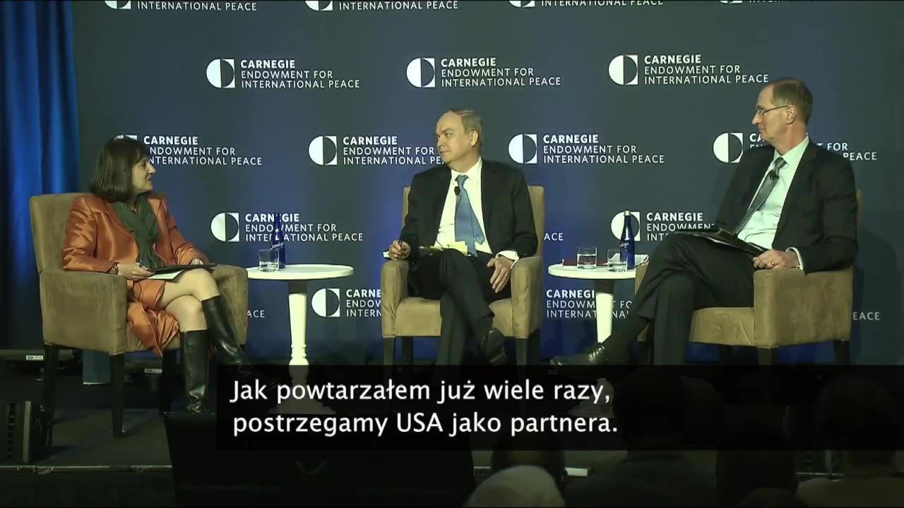 Ambasador Rosji na konferencji w Waszyngtonie: Nie użyjemy jako pierwsi broni jądrowej