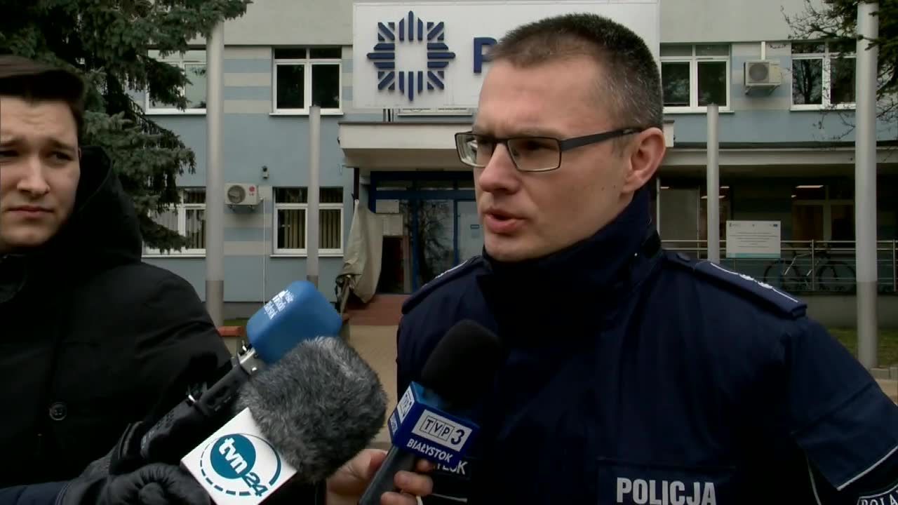 Atak nożownika obok komendy policji w Białymstoku. Dwie kobiety ranne, sprawca zatrzymany