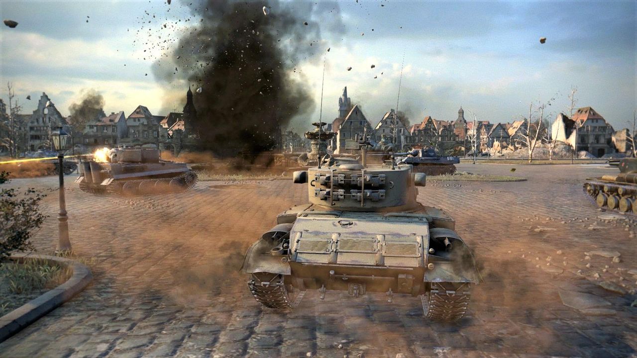 World of Tanks pozostaje w galaktyce, za to opuszcza na parę chwil powierzchnię ziemi