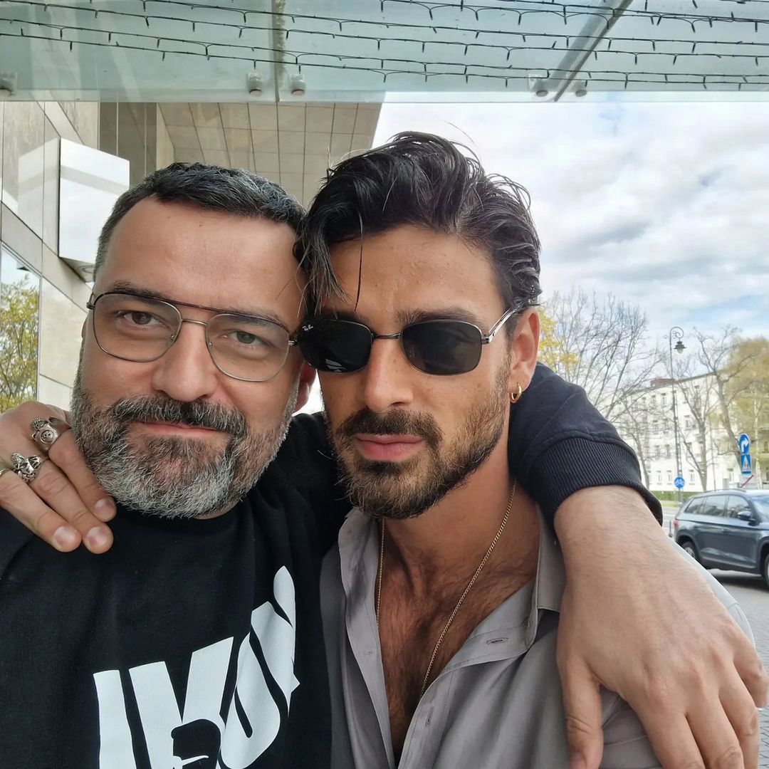 Michele Morrone i Tomasz Mandes
