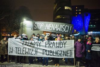 TVP uważa, że 47 dziennikarzy naruszyło jej dobre imię. Żąda przeprosin i wpłaty na WOŚP