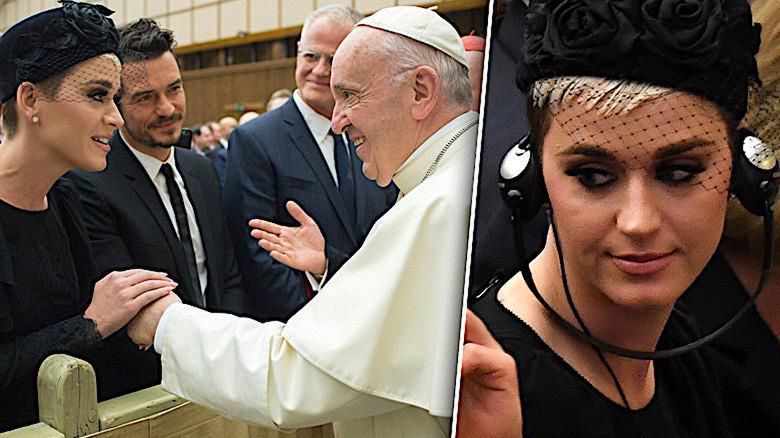Katy Perry, Orlando Bloom, papież Franciszek