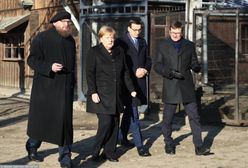 Angela Merkel w Auschwitz. "Był to niemiecki obóz śmierci"