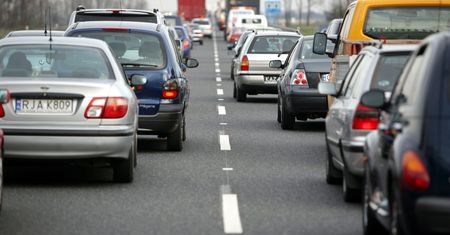 Autostrada A4 zablokowana. Zderzenie trzech ciężarówek