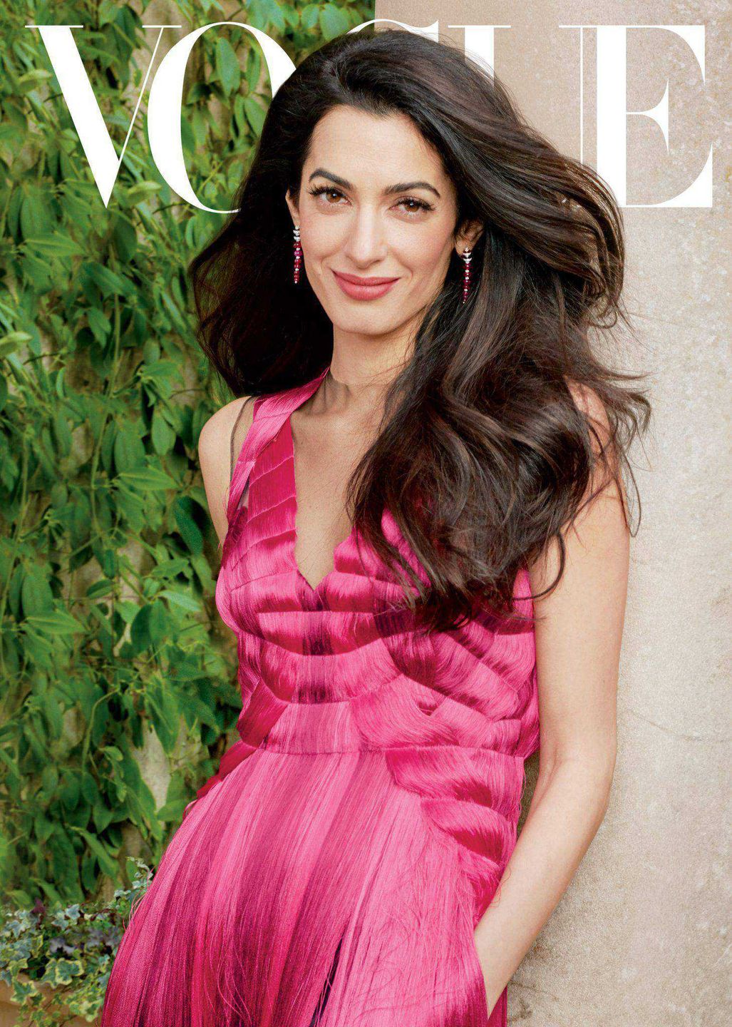 Amal Clooney – Vogue na kwiecień 2018