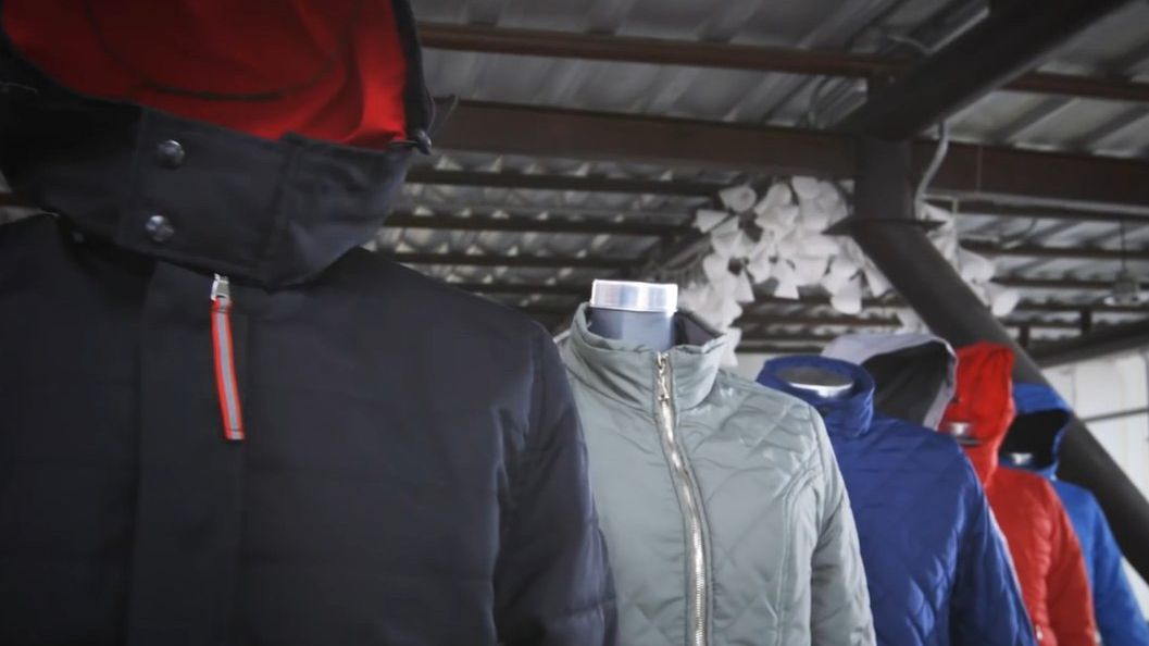 Jak prać puchową kurtkę?