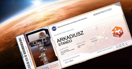 NASA rozdaje bilety z imieniem i nazwiskiem. Chodzi o lot na Marsa