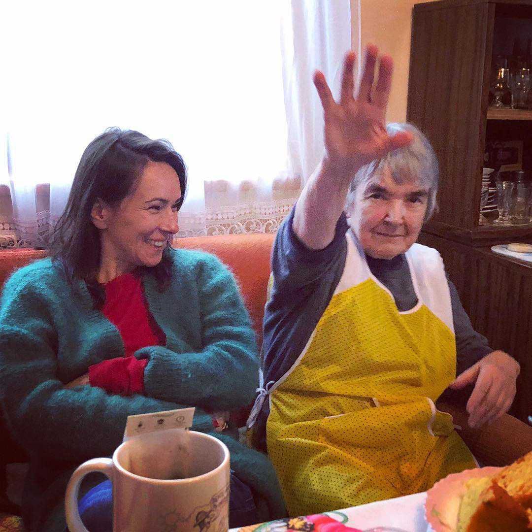 Kasia Kowalska z mamą