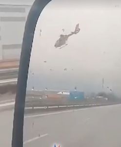 Niebezpieczna sytuacja na A4. Problemy pilota LPR. Jest nagranie