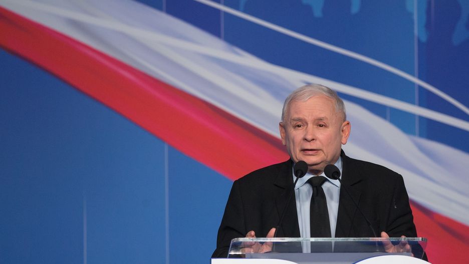 Konwencja PiS z udziałem Jarosława Kaczyńskiego