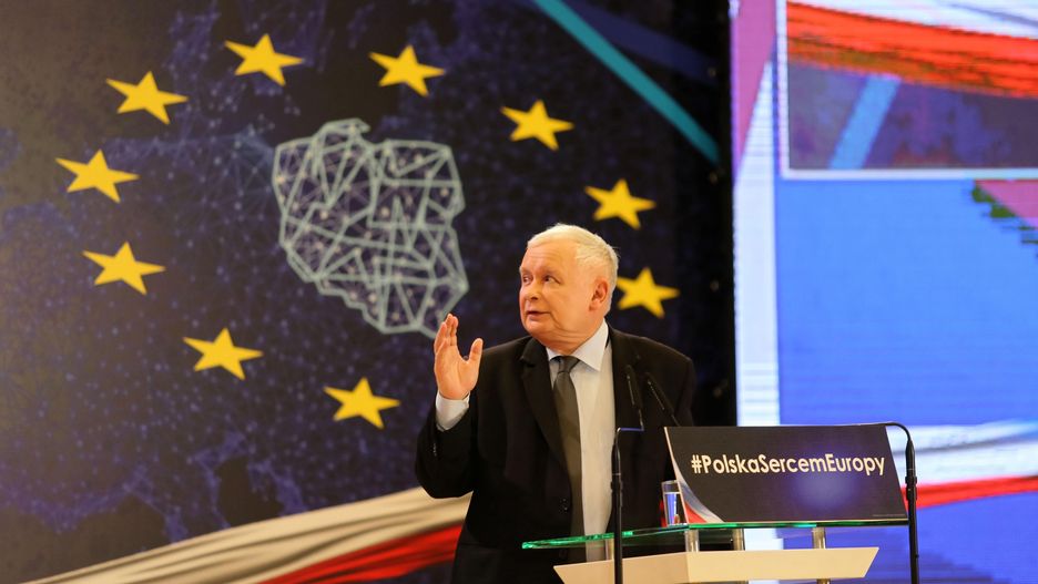 Prezes PiS, Jarosław Kaczyński.