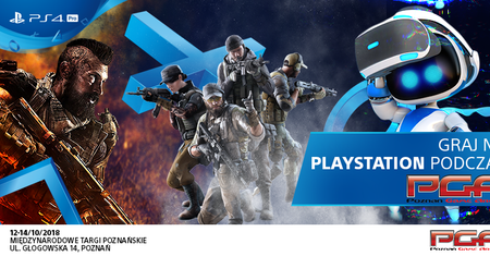 PlayStation na Poznań Game Arena 2018