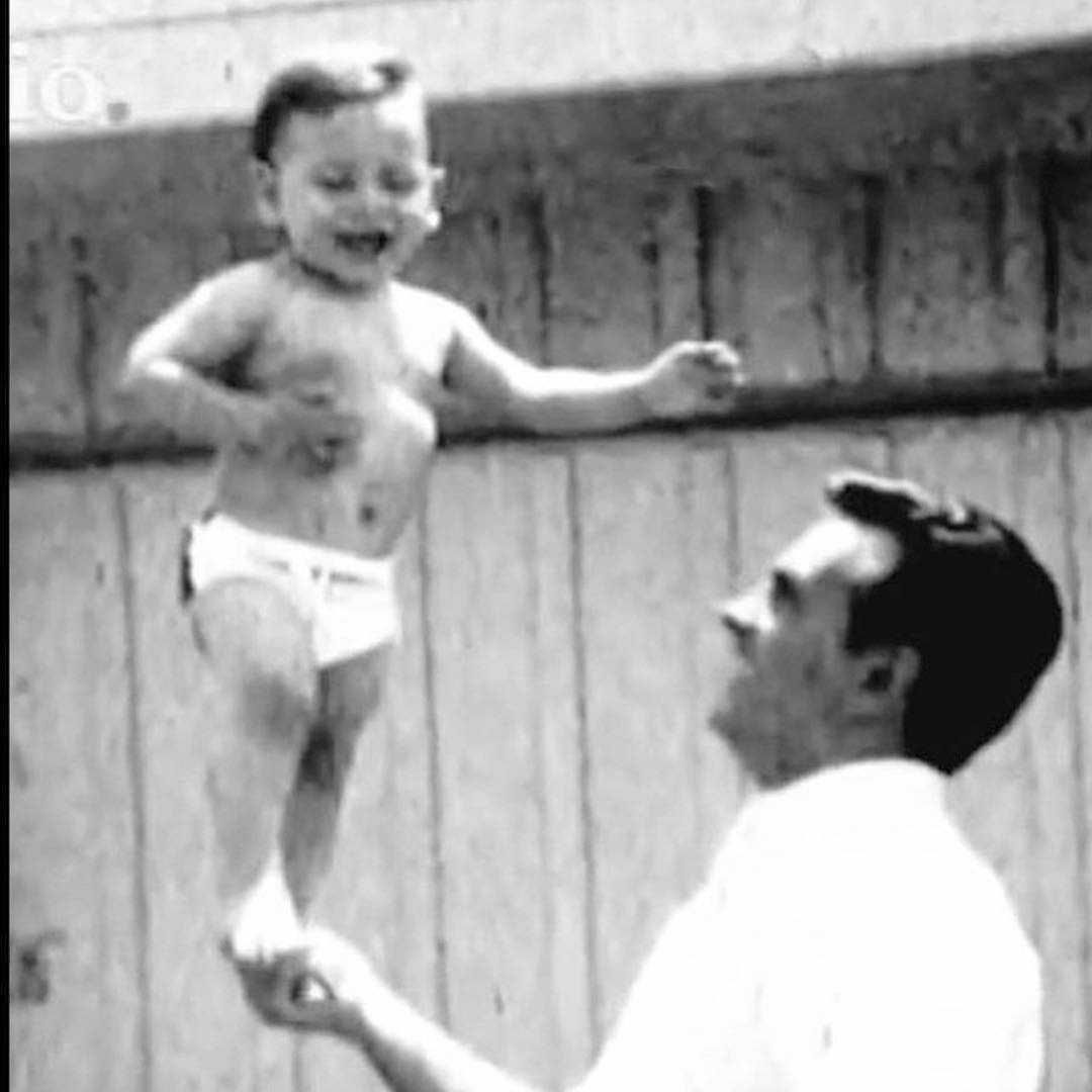 John Stamos w dzieciństwie z ojcem Billym