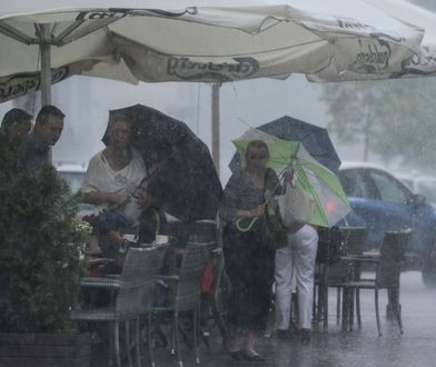Oberwanie chmury nad Warszawą. Zobacz, co czeka resztę Polski
