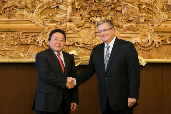 Prezydent Komorowski w Mongolii. Chodzi o górnictwo