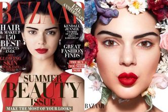 Kendall Jenner na okładce "Harper's Bazaar"