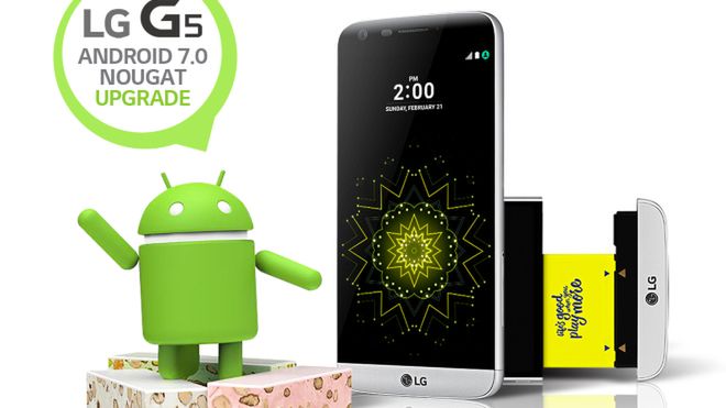 Rusza aktualizacja LG G5 do Androida 7.0 Nougat 1