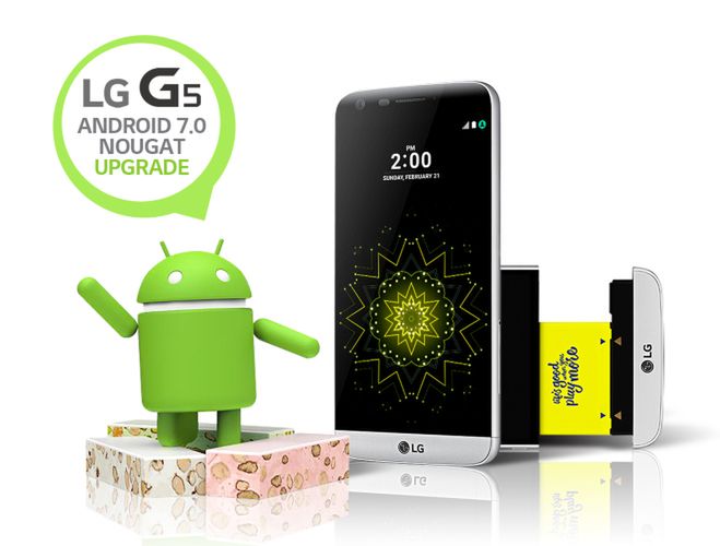 Rusza aktualizacja LG G5 do Androida 7.0 Nougat