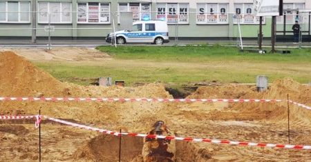Ewakuacja w Białej Podlaskiej. Odkryto niewybuchy z II Wojny Światowej