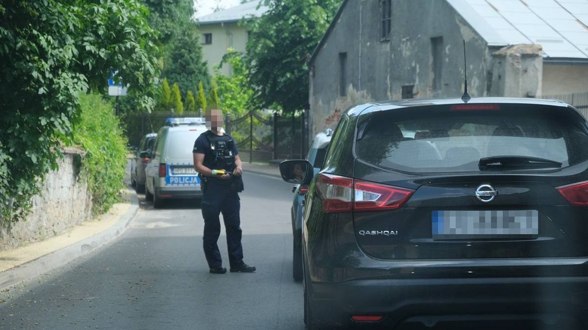 Kontrola trzeźwości na ul. Podwale