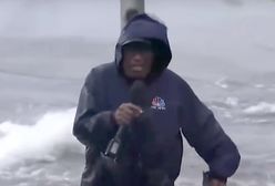 Walczył z huraganem. To nagranie wstrząsnęło widzami