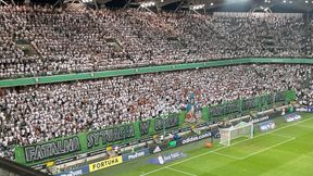 Tak wyglądał transparent Legii o Odrze