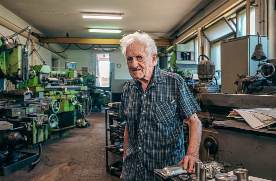 Najstarszy pracujący człowiek w Polsce