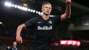 Liga Mistrzów. Liverpool - Salzburg. Erling Haaland po 7950 dniach powtórzył wyczyn ojca