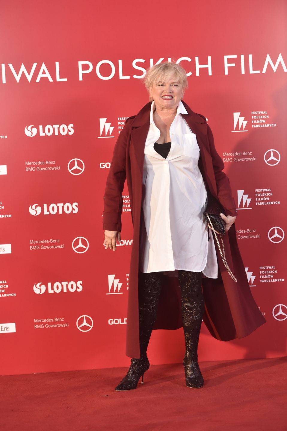 Katarzyna Figura - gala zamknięcia 46. FPFF w Gdyni