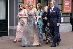 Holenderskie księżniczki na urodzinach królowej Maximy. Cała rodzina w komplecie!