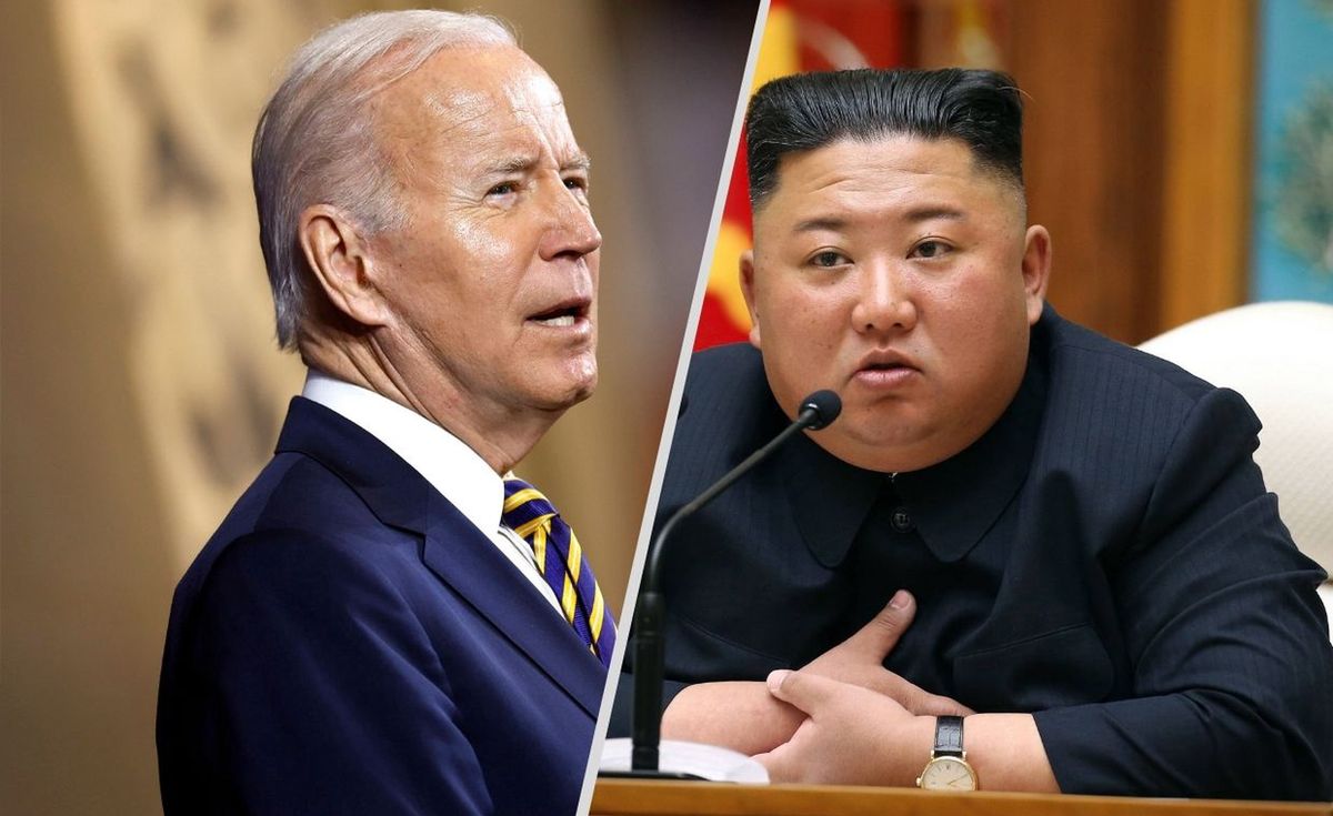 Joe Biden/ Kim Dzong Un