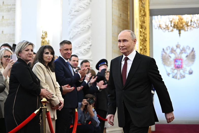 Władimir Putin został prezydentem Rosji po raz piąty