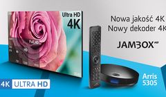 Jambox z nowym dekoderem Arris 5305 4K i trzema kanałami 4K, w tym Eleven Sports i FunBox