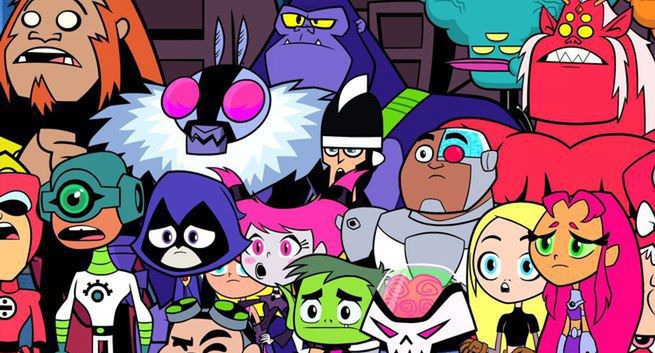 Nicolas Cage Supermanem w "Titans GO! to the Movies"