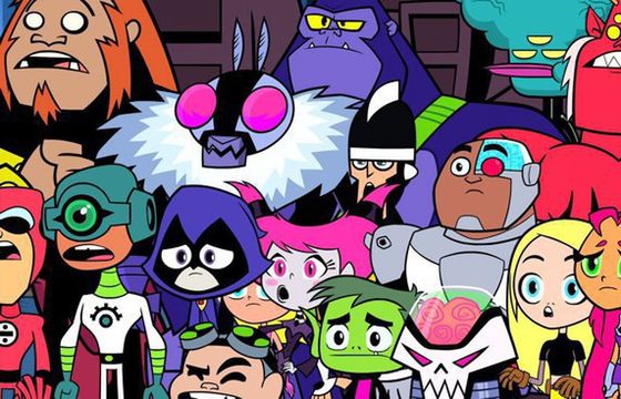 Nicolas Cage Supermanem w "Titans GO! to the Movies"