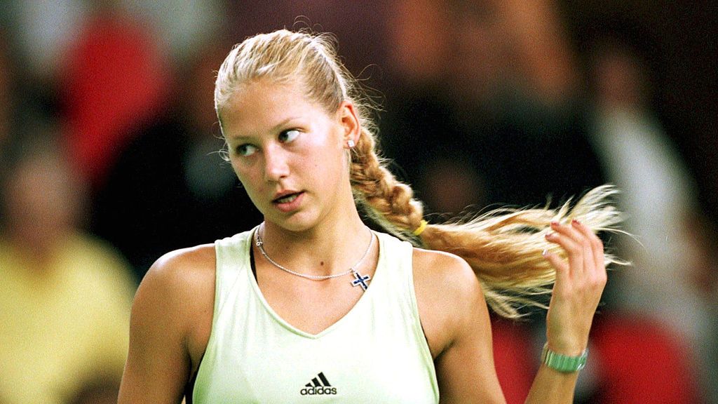 Getty Images / Na zdjęciu: Anna Kurnikowa (rok 2000)