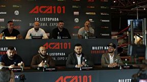 Konferencja prasowa przed galą ACA 101 w Warszawie (galeria)