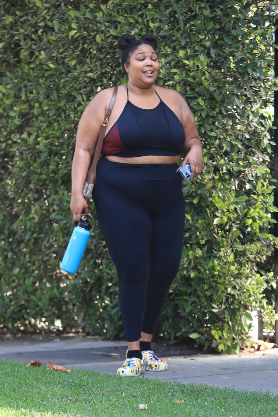 Lizzo wędruje na siłownię