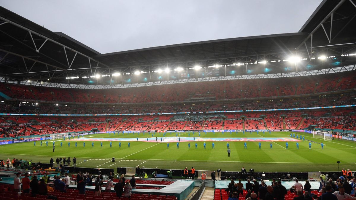 Zdjęcie okładkowe artykułu: PAP/EPA / Facundo Arrizabalaga / POOL / Na zdjęciu: stadion Wembley w Londynie