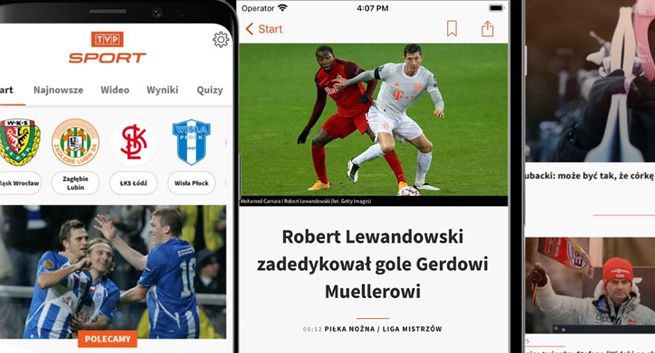 TVP Sport z nową aplikacją mobilną: tryb ciemny i zmieniony player wideo