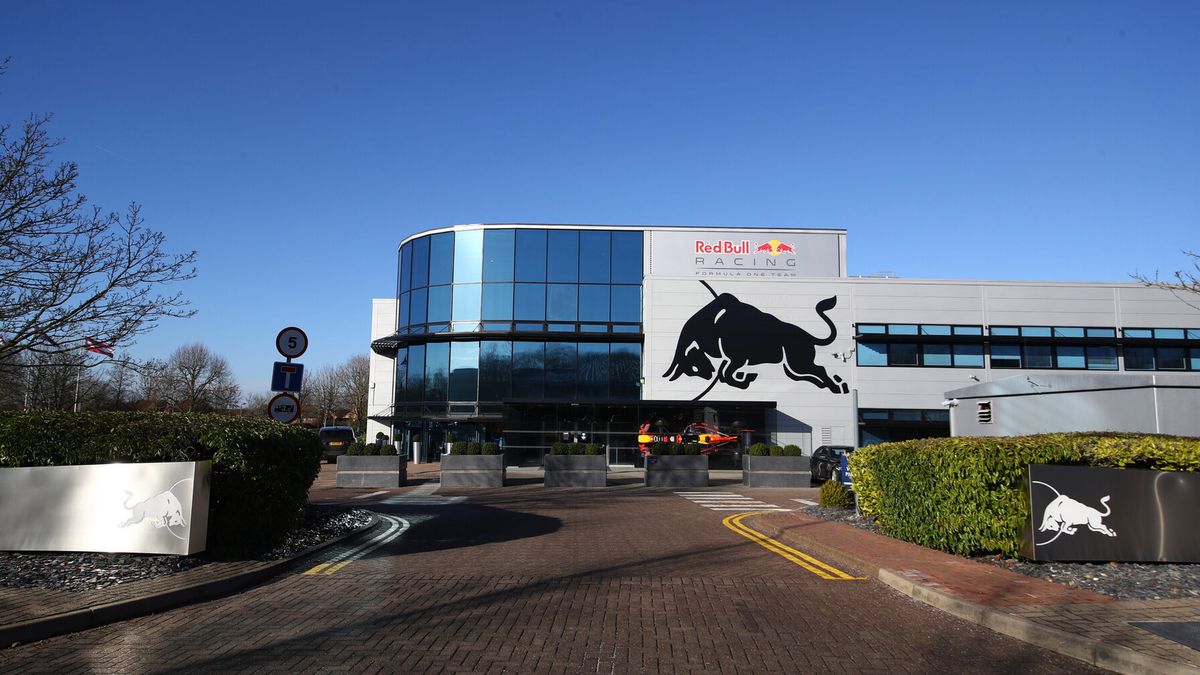 fabryka Red Bulla w Milton Keynes